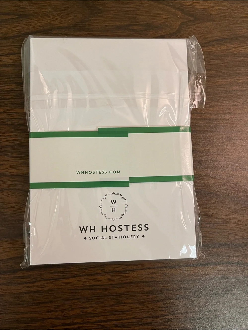 WH Hostess Social Stationary Notepad Christmas